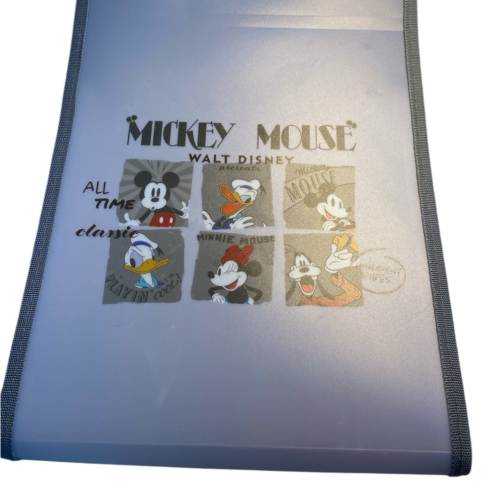 🤑3/$15🤑 Disney Mickey Mouse Gray Document Holder